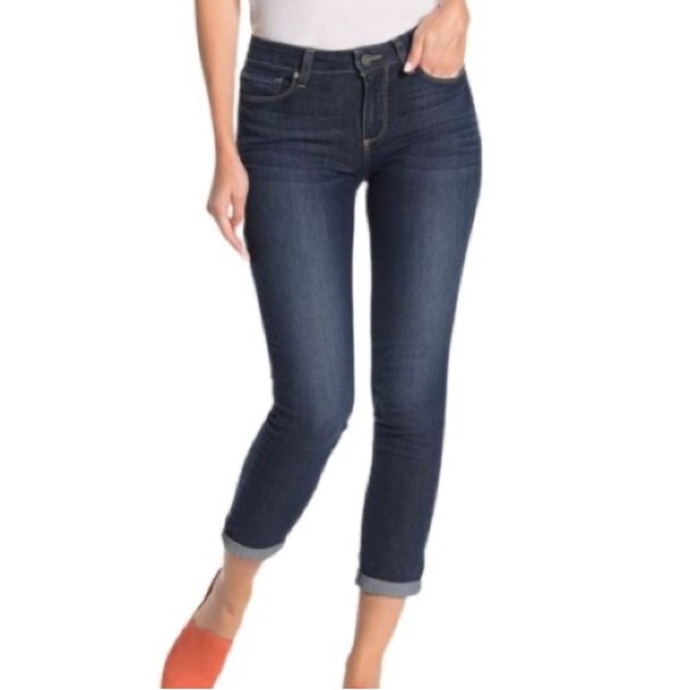Paige Kylie Crop Dark Wash Jeans Size 29